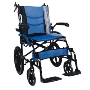 Aluminium folding wheel chair ajsw 16 Manual folding wheel chair Rent